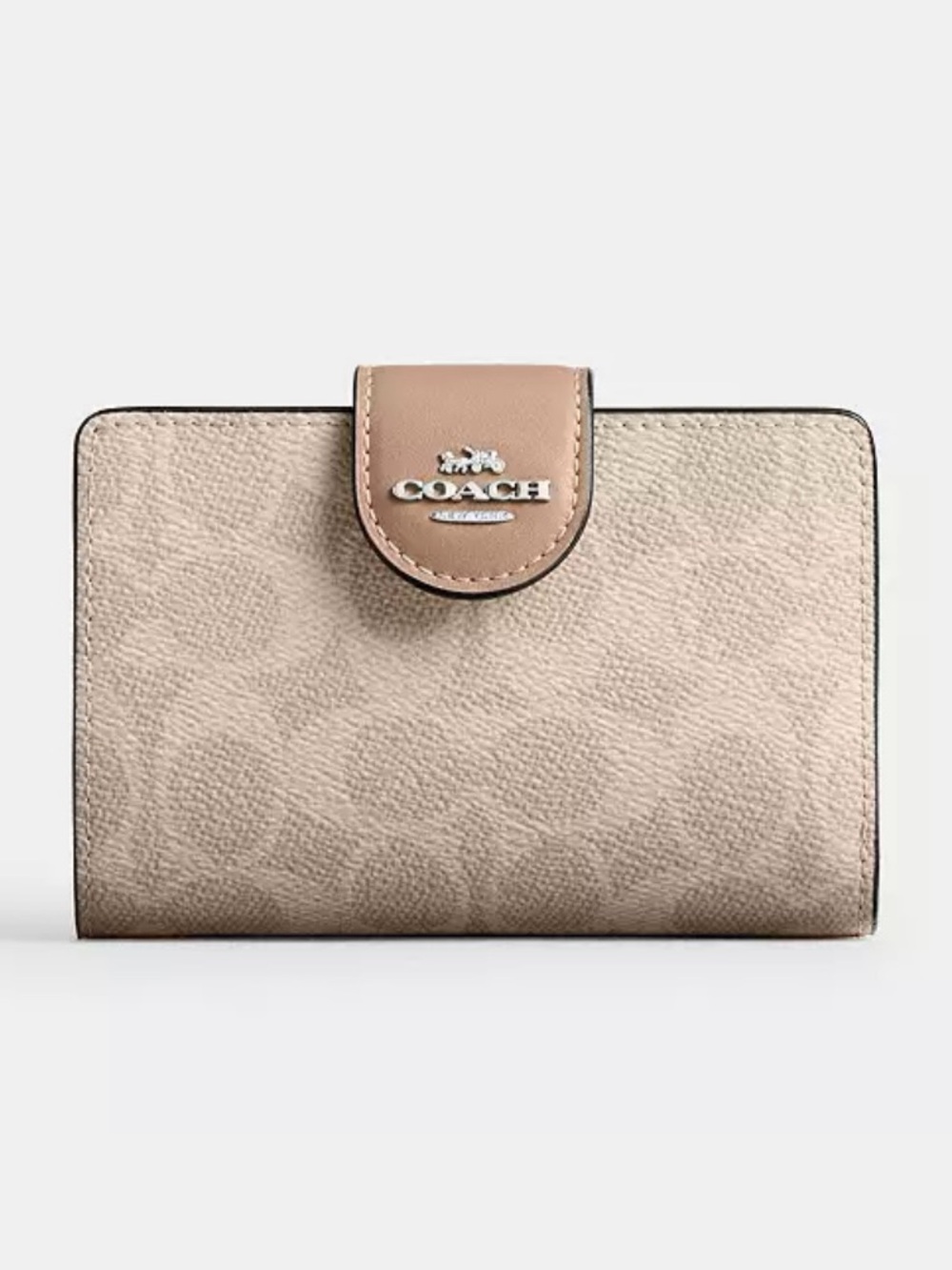 Coach Medium Corner Zip Wallet